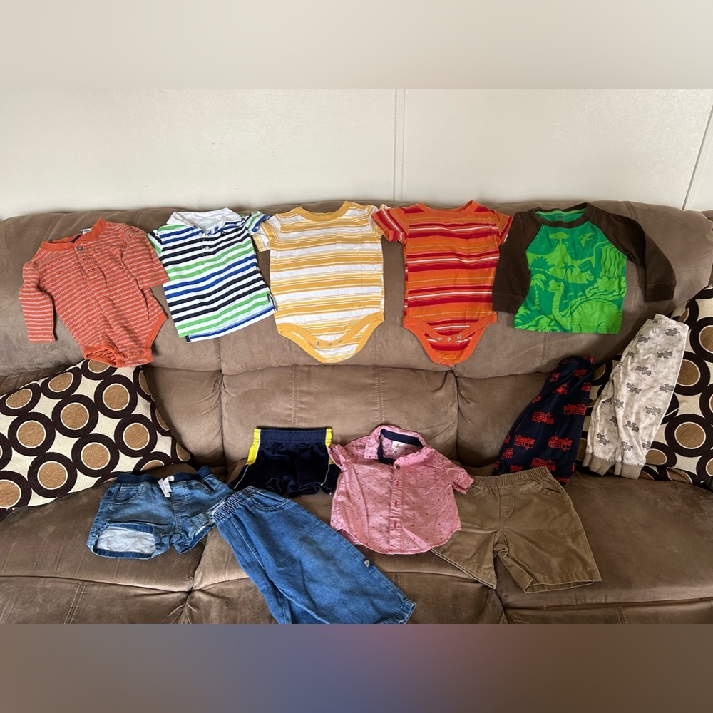 Baby boy 12M lot